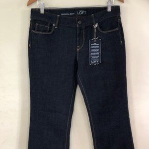 LOFT DARK DENIM ORIGINAL BOOTCUT JEANS